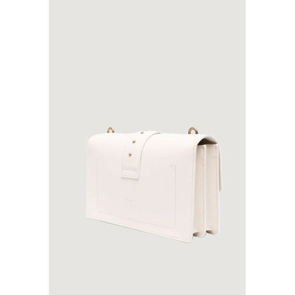 PINKO White Leather Handbag