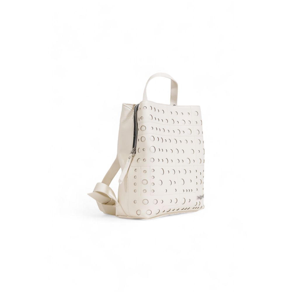 Desigual Beige Polyethylene Backpack