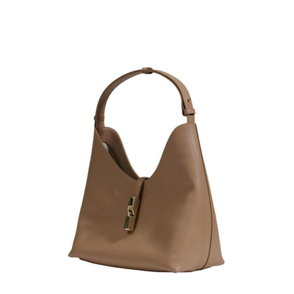 Furla Beige Leather Handbag