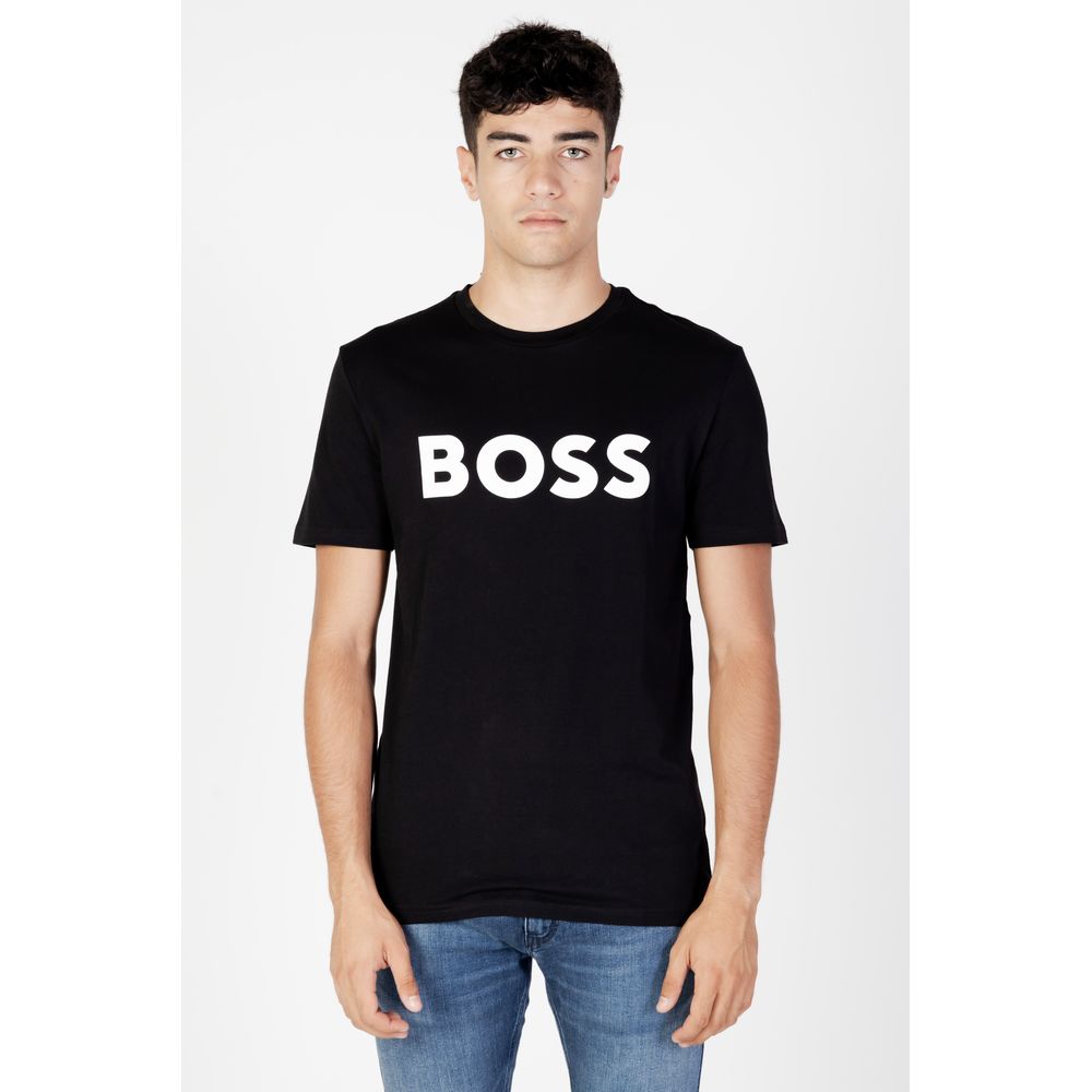 Hugo Boss Black Cotton T-Shirt