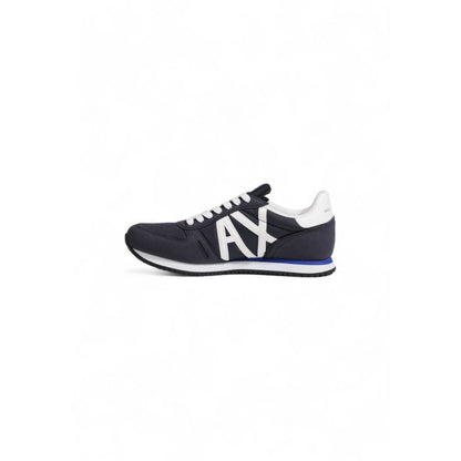 Armani Exchange Blue Polyester Sneaker