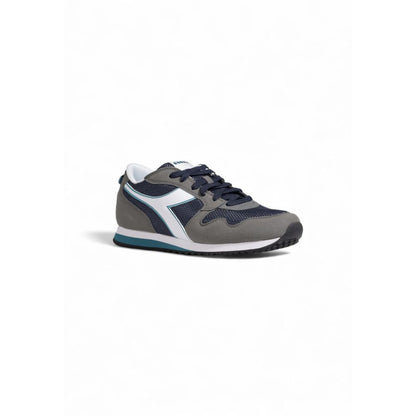 Diadora Blue Textile Sneaker