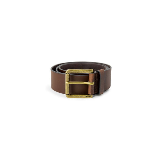 Hugo Boss Brown Leather Belt