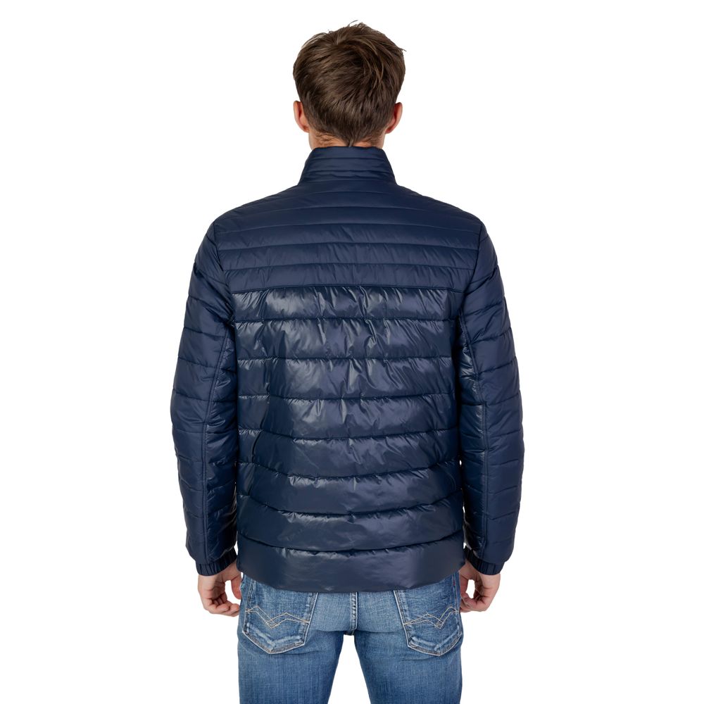 Hugo Boss Blue Polyester Jacket