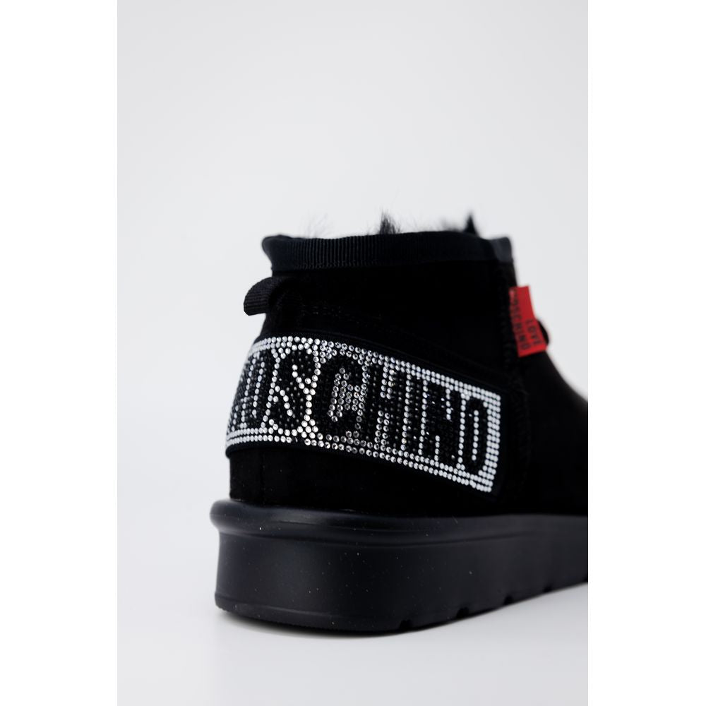 Love Moschino Black Polyester Boot