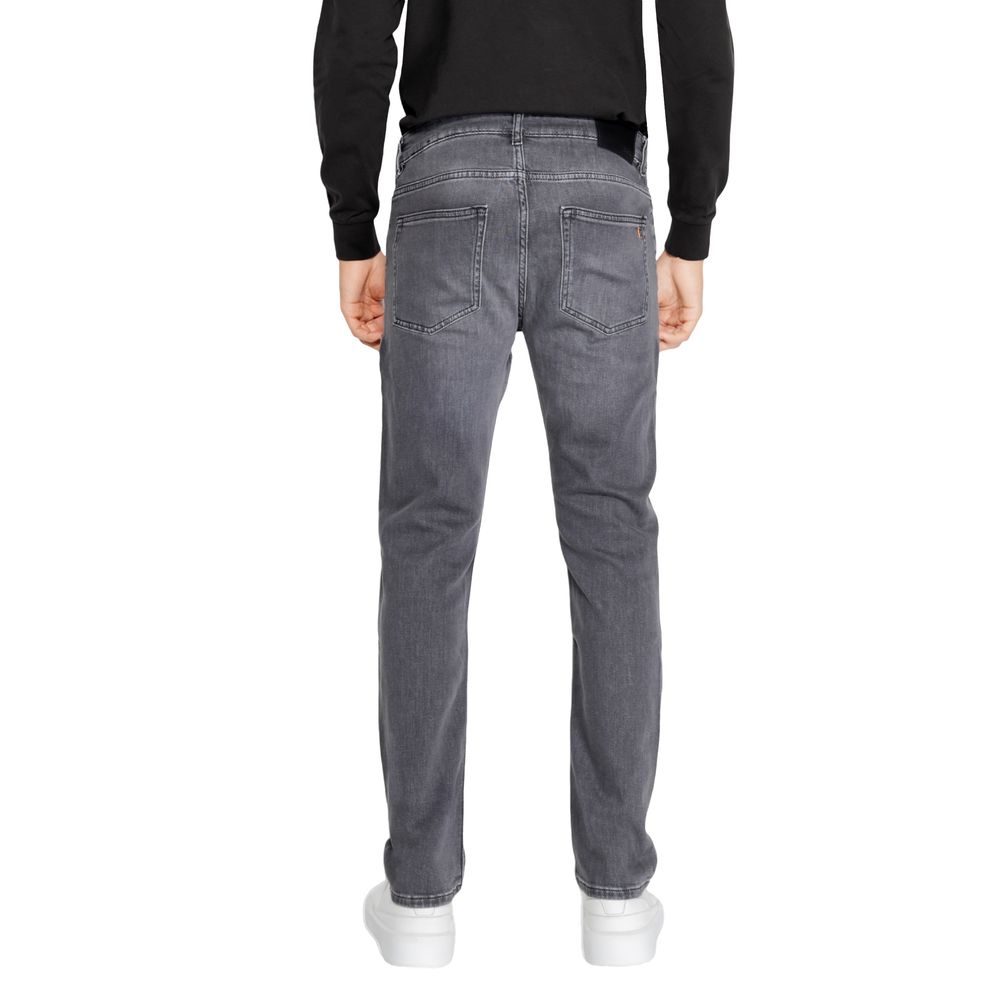 Hugo Boss Black Cotton Jeans & Pant