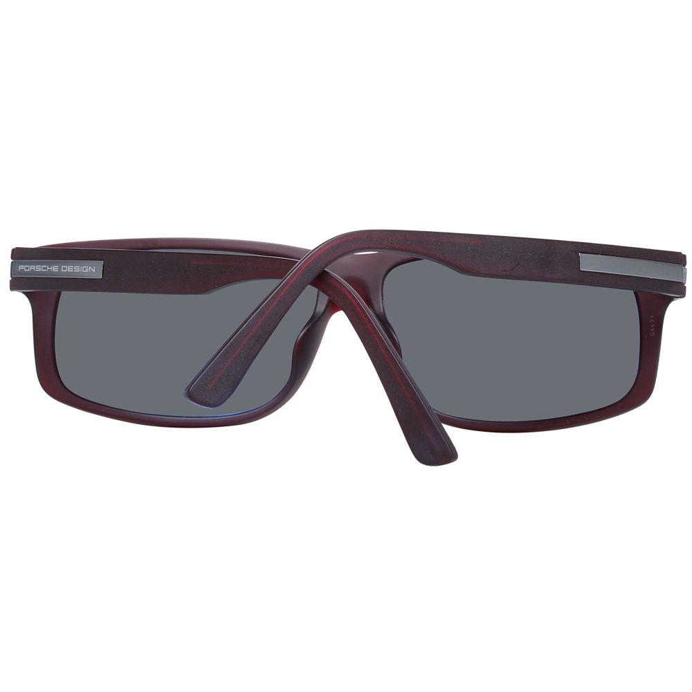 Porsche Design Burgundy Men Sunglasses