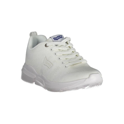 Gas White Artificial Leather Sneaker