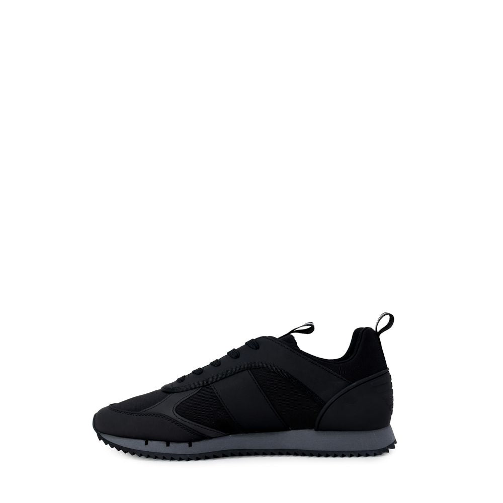 EA7 Emporio Armani Black Polyamide Sneaker