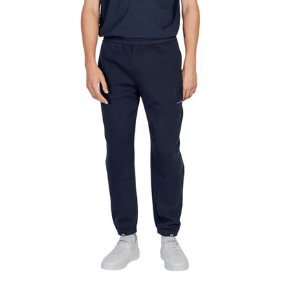 Armani Exchange Blue Cotton Jeans & Pant