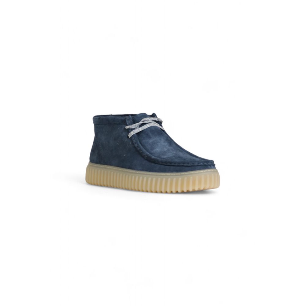 Clarks Blue Suede Casual