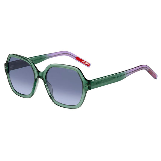 Hugo Boss Green Acetate Sunglasses