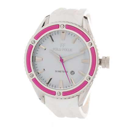 Folli Follie White Silicone Watch