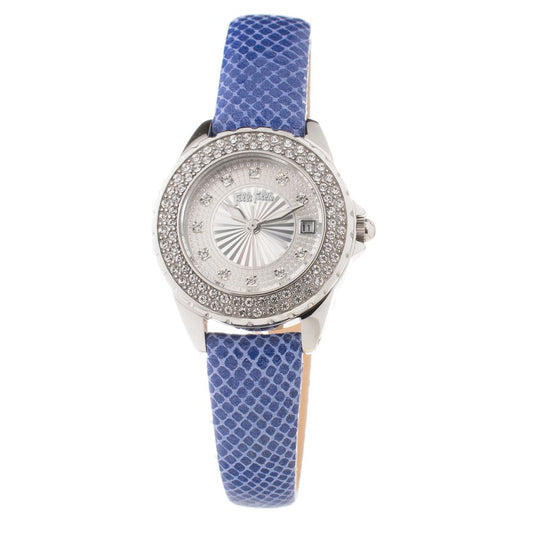 Folli Follie Blue Leather Watch