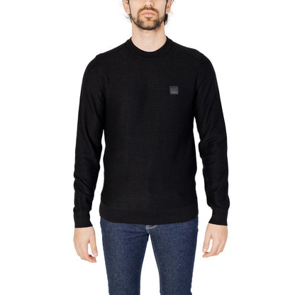 Hugo Boss Black Cotton T-Shirt