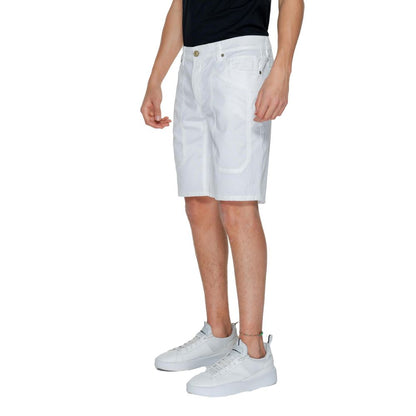 Jeckerson White Cotton Short