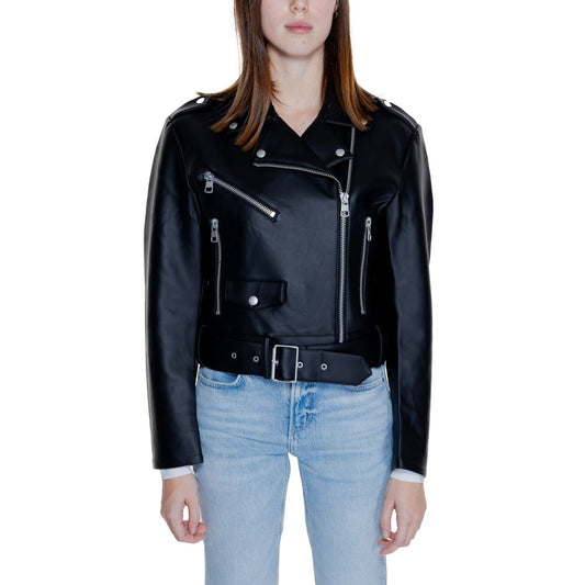 Calvin Klein Jeans Black Polyethylene Jackets & Coat