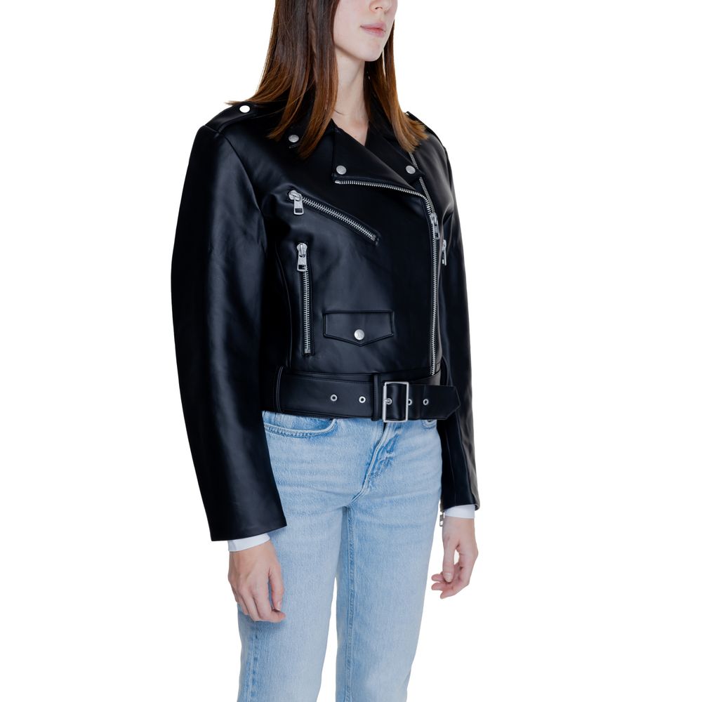 Calvin Klein Jeans Black Polyethylene Jackets & Coat