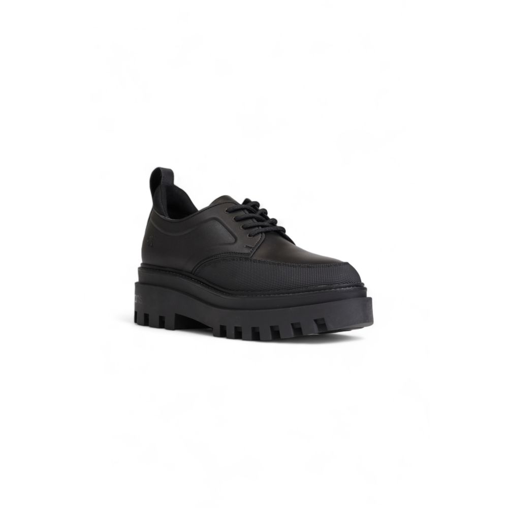 Calvin Klein Jeans Black Polyethylene Flat Shoe