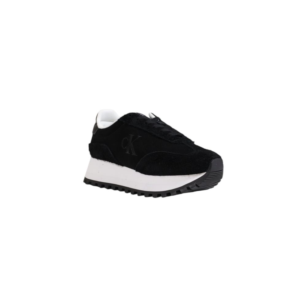 Calvin Klein Black Leather Sneaker