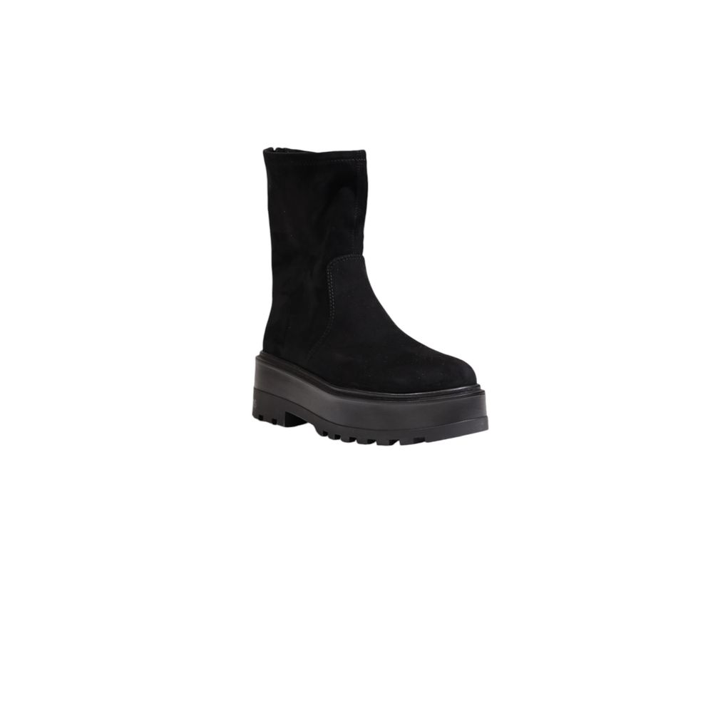 Calvin Klein Black Recycled Polyester Boot