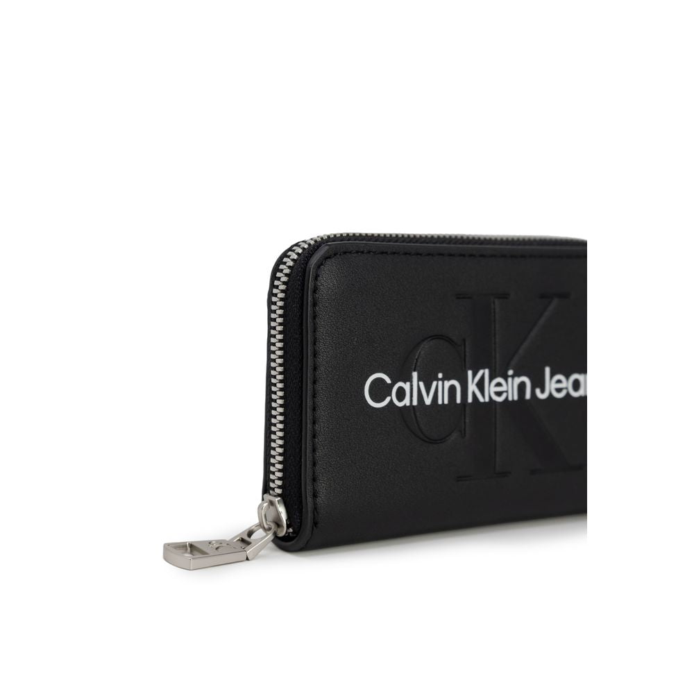 Calvin Klein Jeans Black Polyethylene Wallet