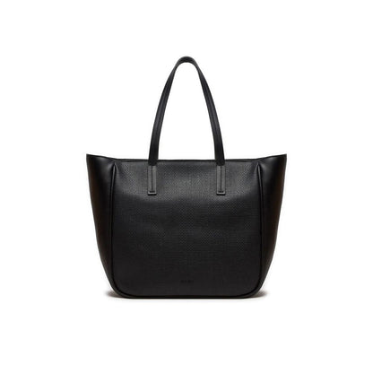 Calvin Klein Black Synthetic Leather Handbag