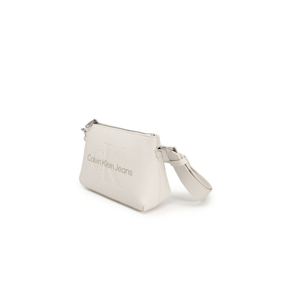 Calvin Klein Jeans Beige Polyethylene Handbag