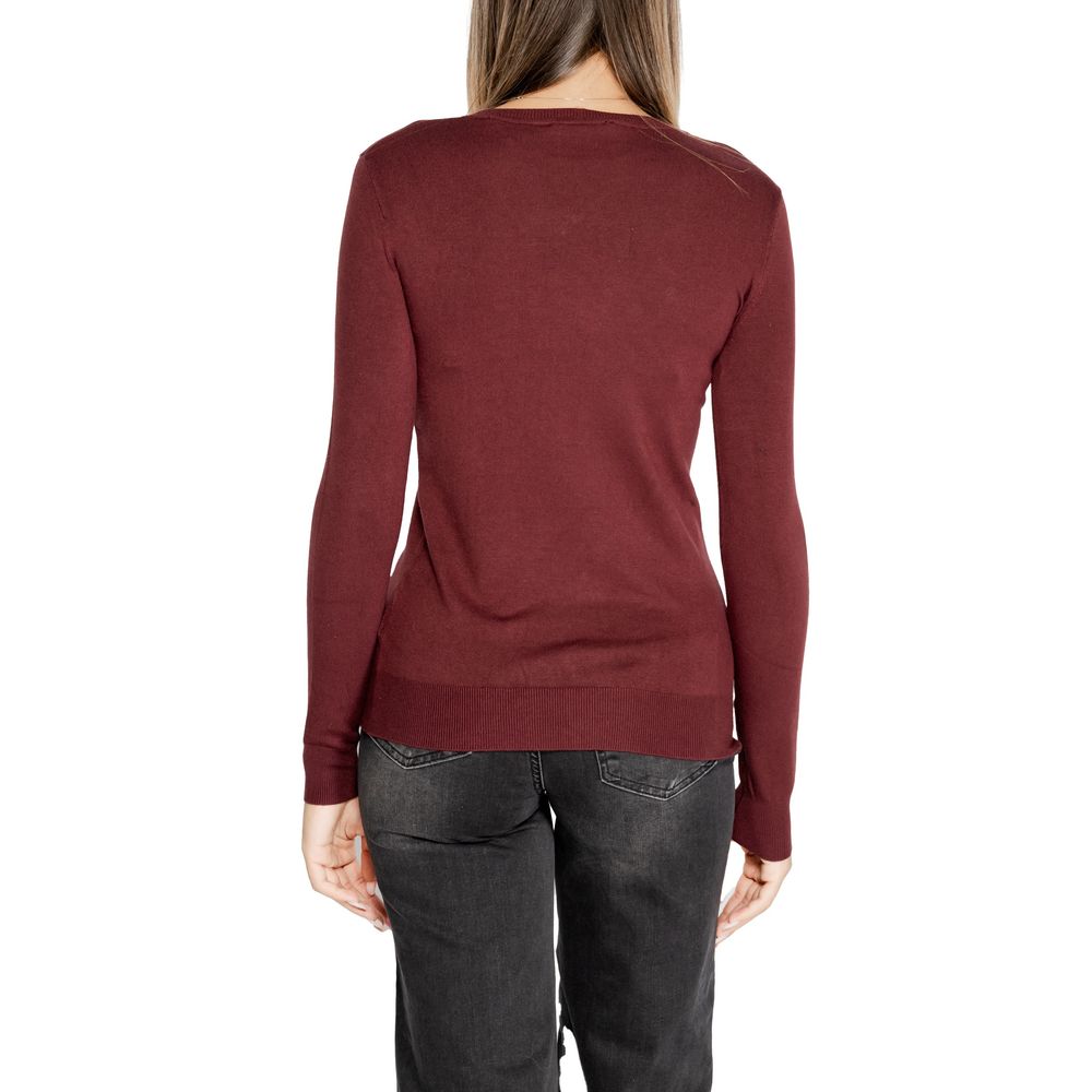 Guess Bordeaux Viscose Tops & T-Shirt