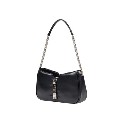 Replay Black Polyester Handbag