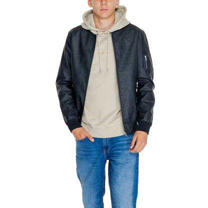 Jack Jones Black Polyethylene Jacket