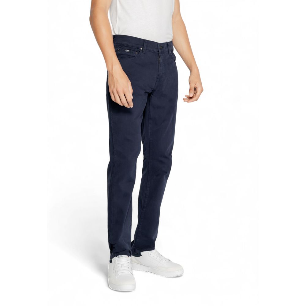 Gas Blue Cotton Jeans & Pant