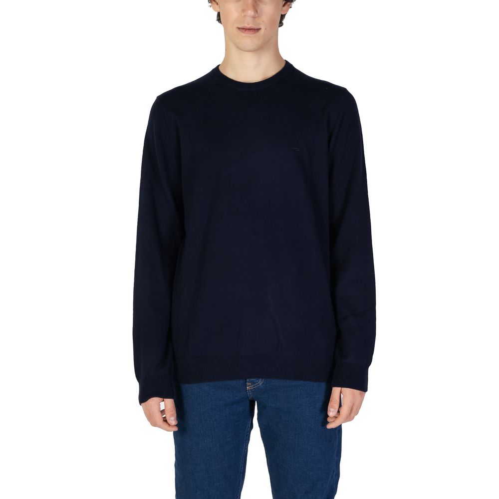 Gas Blue Cotton Sweater