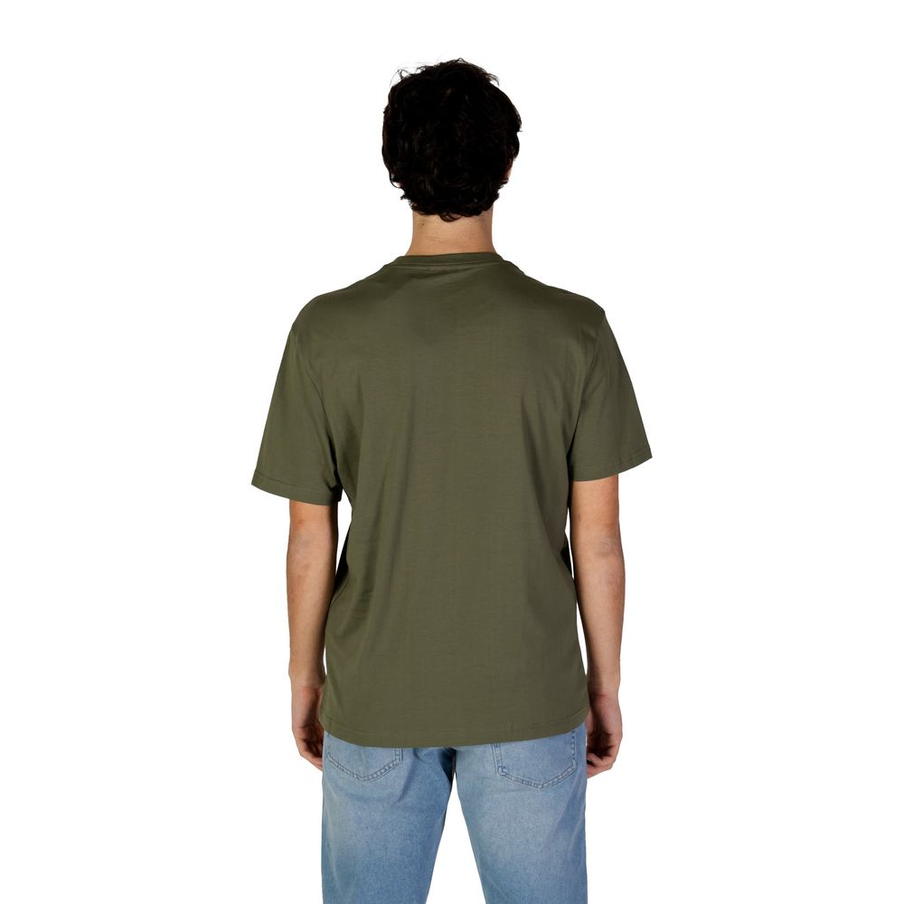 Gas Green Cotton T-Shirt