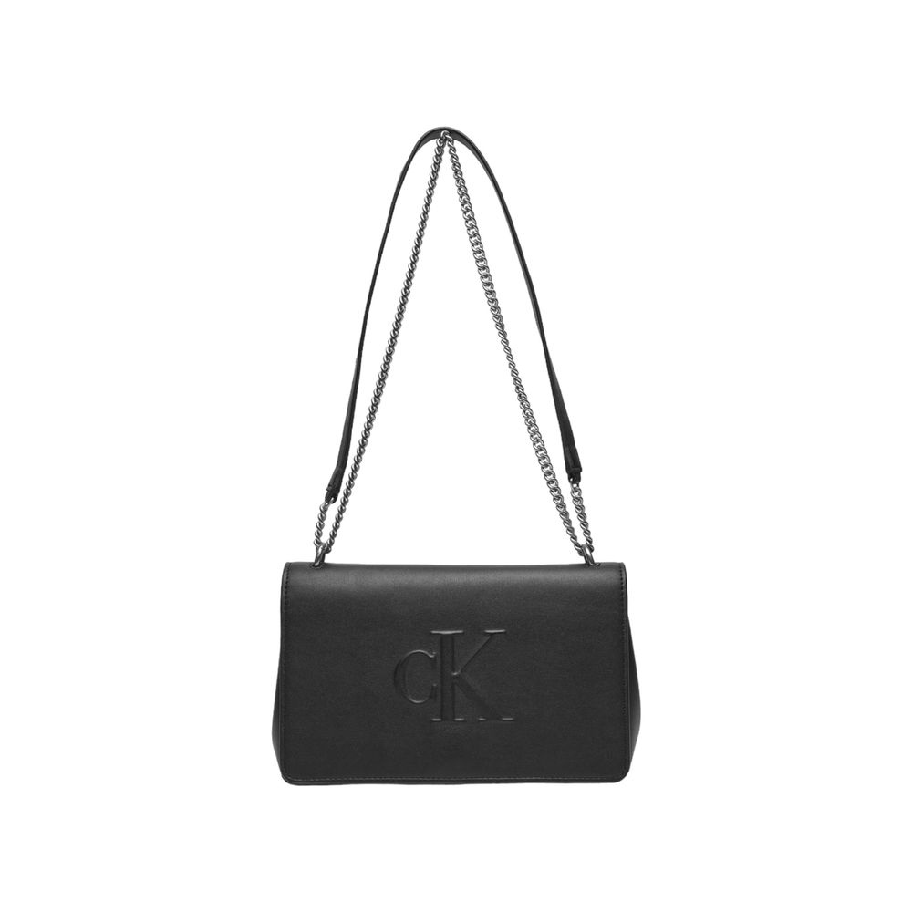 Calvin Klein Jeans Black Polyethylene Handbag