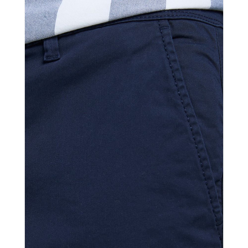 Jack Jones Blue Cotton Short