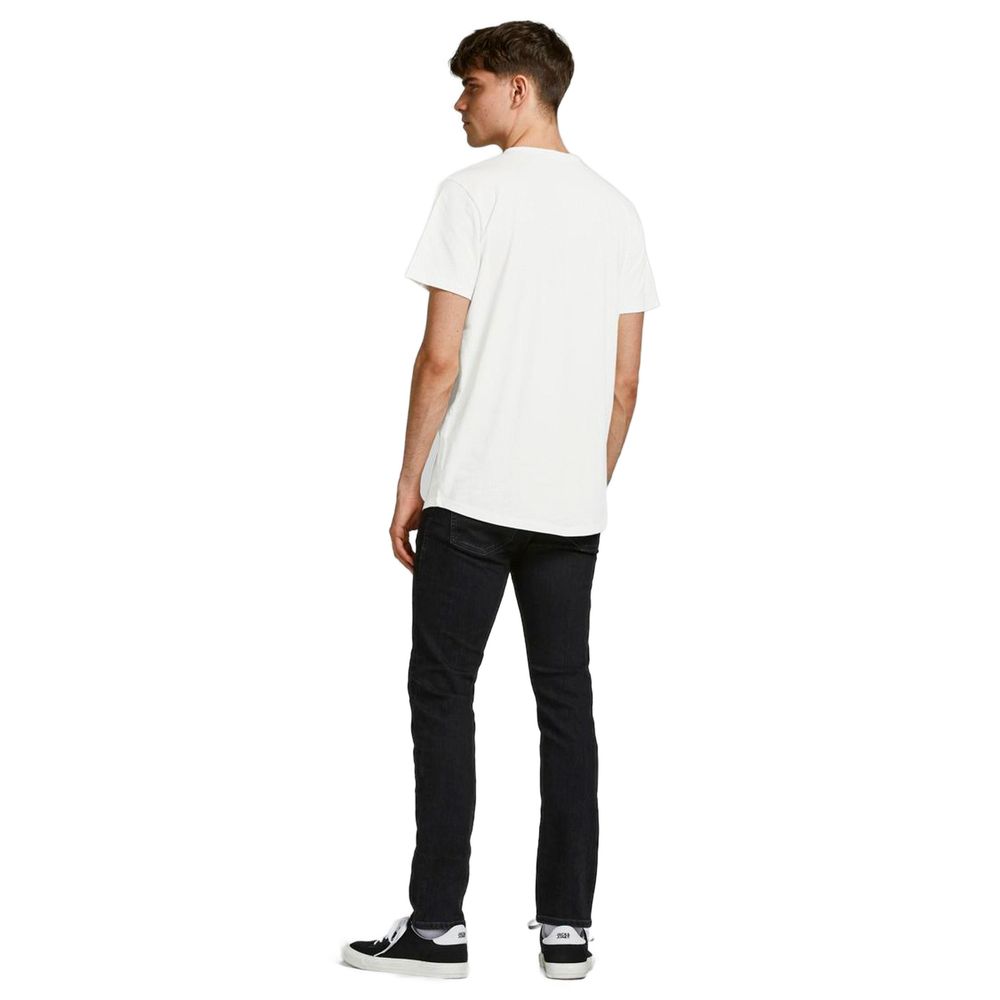 Jack Jones Cream Organic Cotton T-Shirt