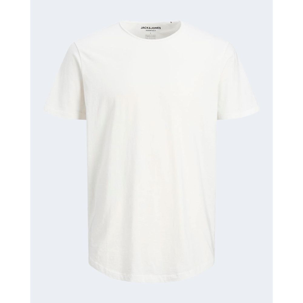 Jack Jones Cream Organic Cotton T-Shirt