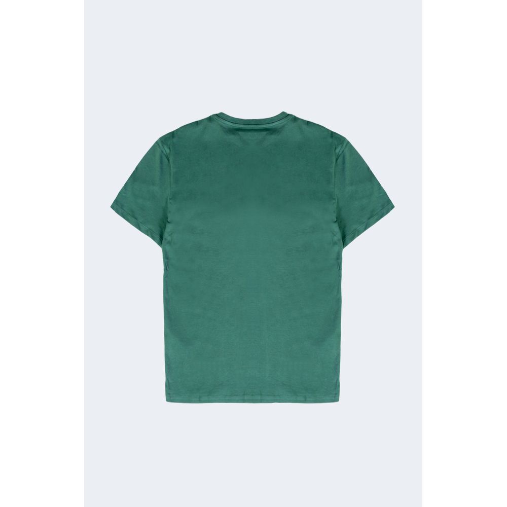 Jack Jones Green Cotton T-Shirt