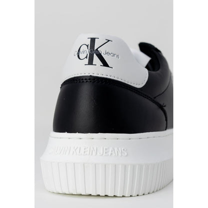 Calvin Klein Jeans Black Leather Sneaker