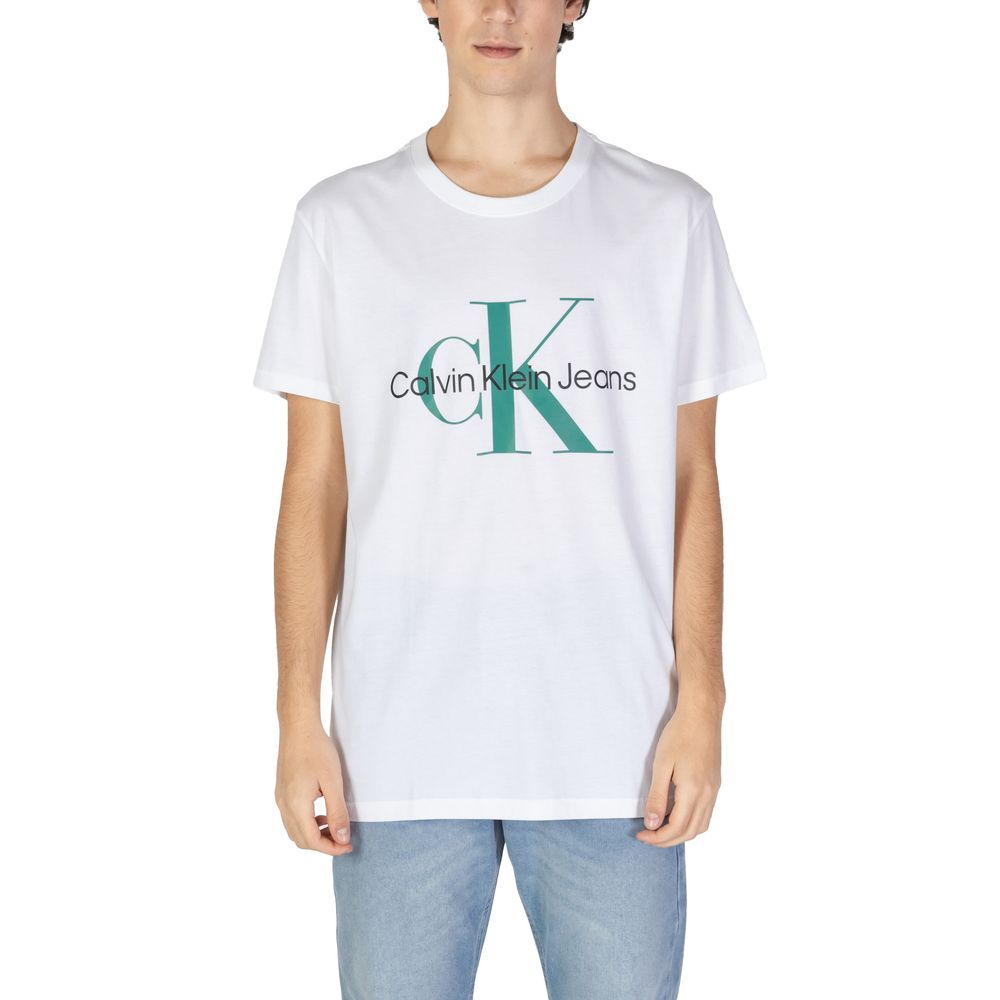 Calvin Klein Jeans White Organic Cotton T-Shirt