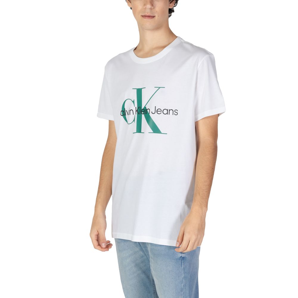 Calvin Klein Jeans White Organic Cotton T-Shirt