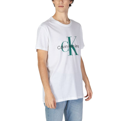 Calvin Klein Jeans White Organic Cotton T-Shirt