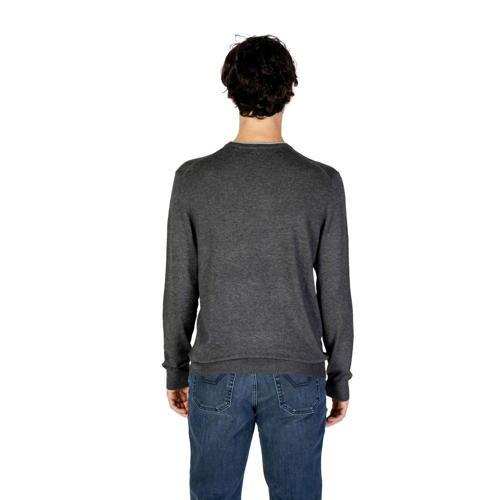 U.S. POLO ASSN. Gray Viscose Sweater