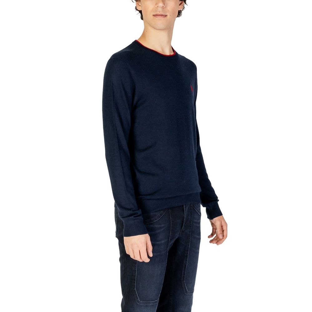 U.S. POLO ASSN. Blue Viscose Sweater