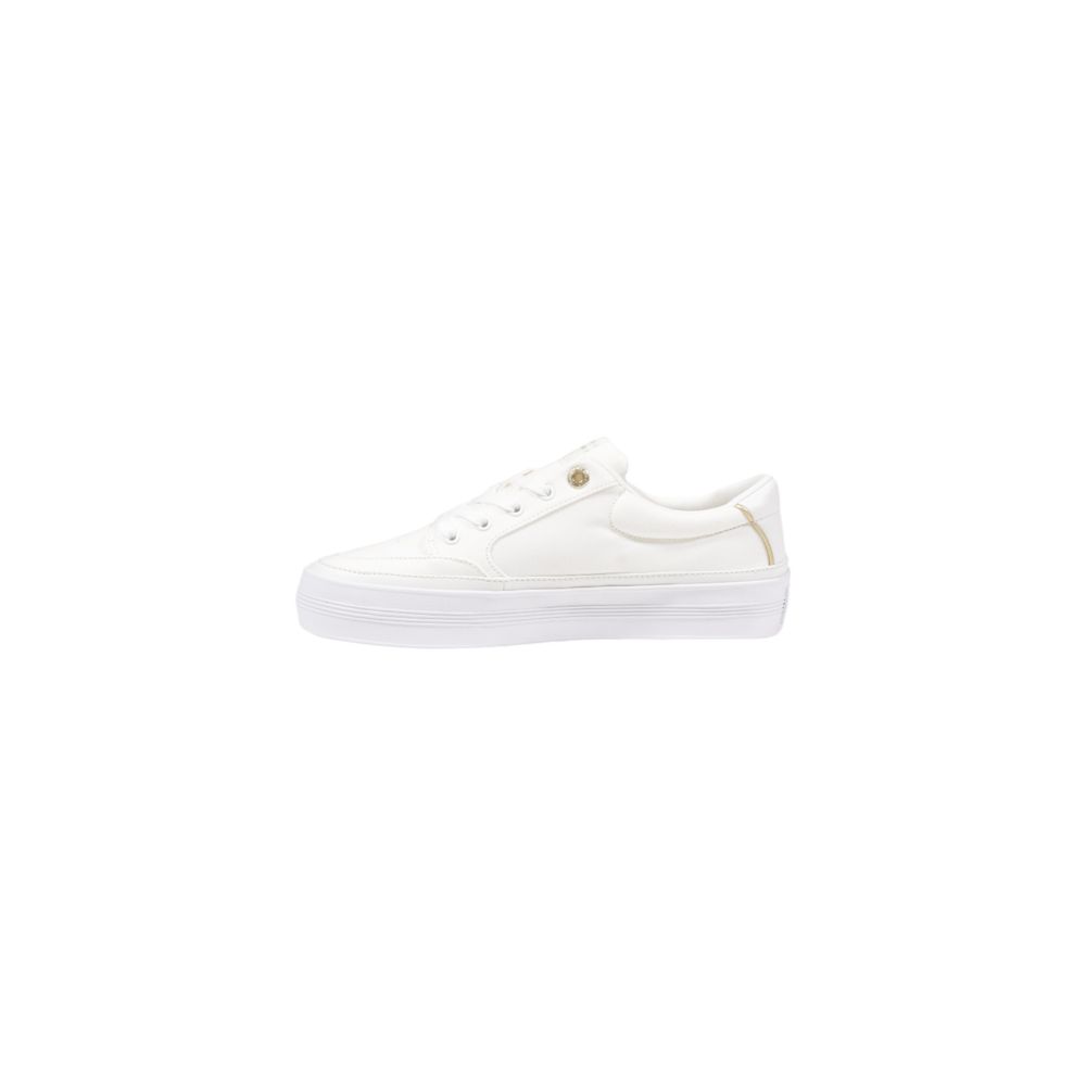 Tommy Hilfiger Cream Recycled Cotton Sneaker