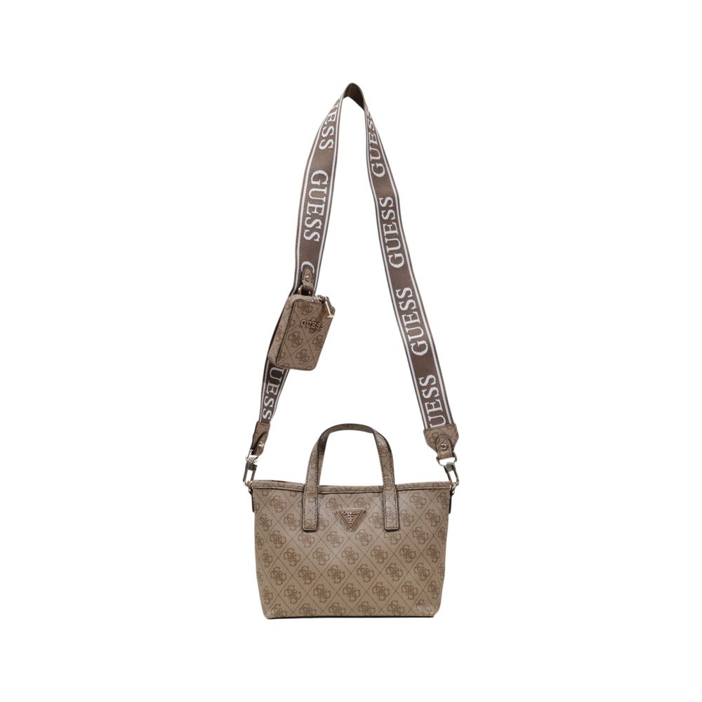 Guess Beige Polyethylene Handbag