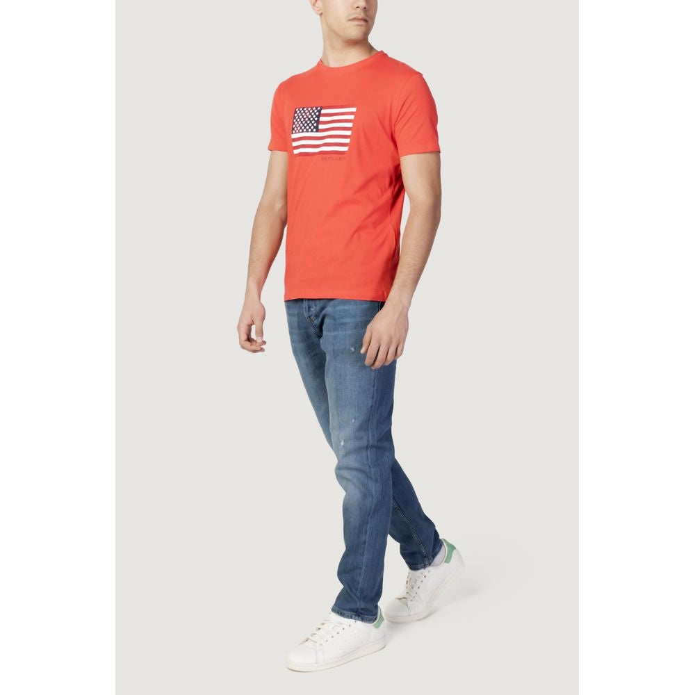 U.S. POLO ASSN. Red Cotton T-Shirt