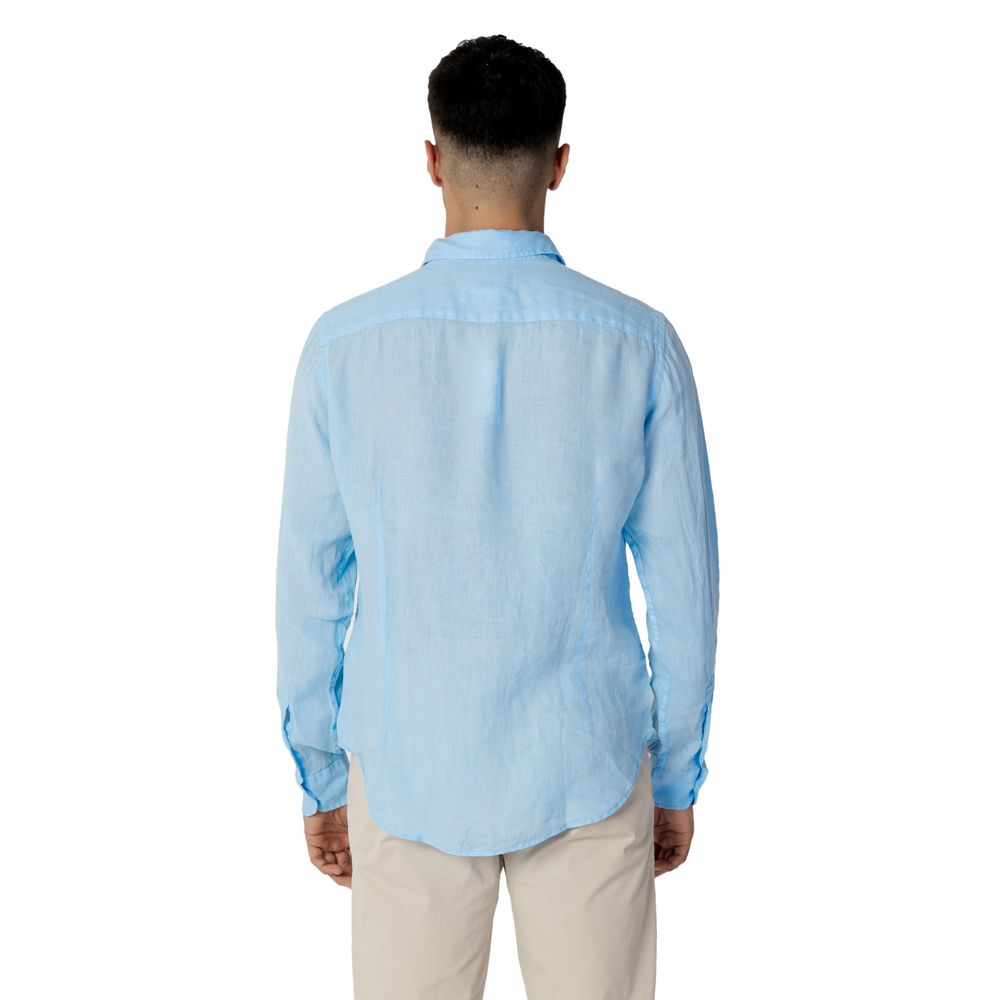 U.S. POLO ASSN. Blue Linen Shirt