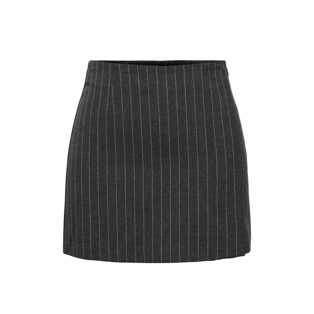 Only Gray Polyester Skirt